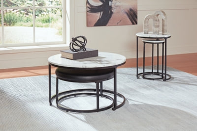Jusmour Table (Set of 4) - Romeo & Juliet Furniture (Warren,MI)