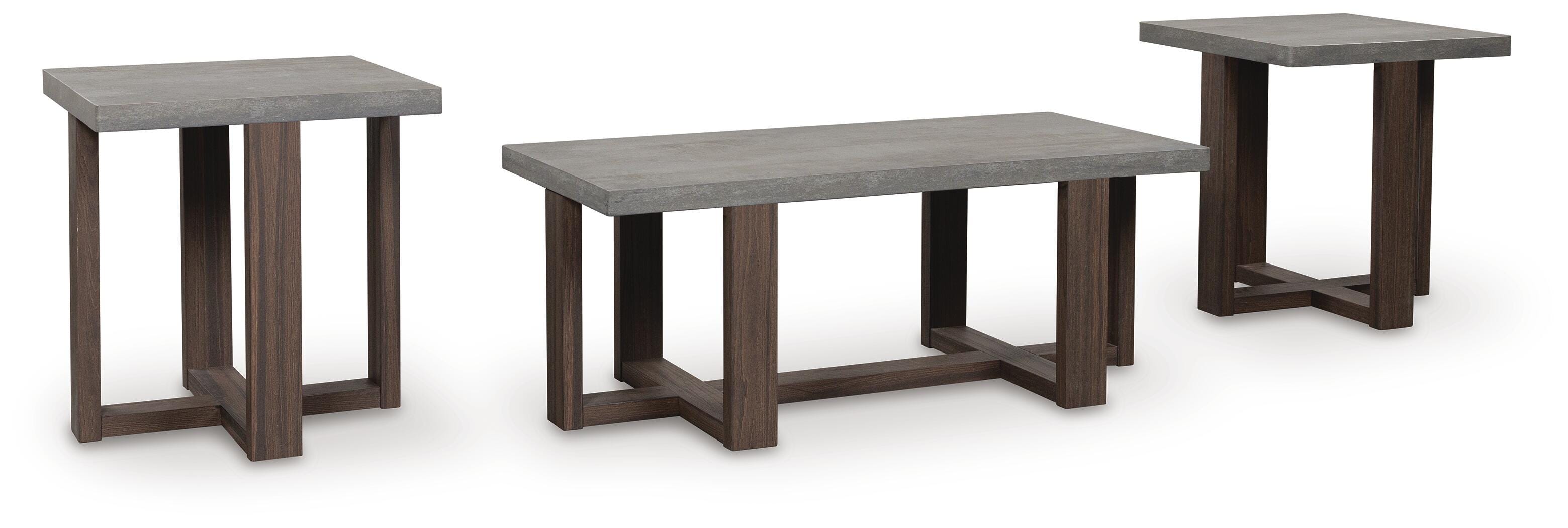 Dynnford Table (Set of 3) - Romeo & Juliet Furniture (Warren,MI)
