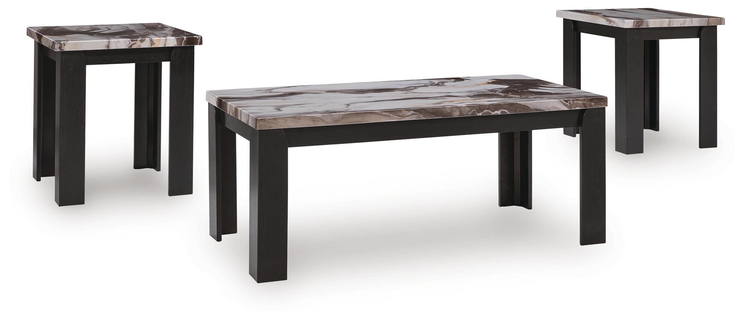 Jazmore Table (Set of 3) - Romeo & Juliet Furniture (Warren,MI)