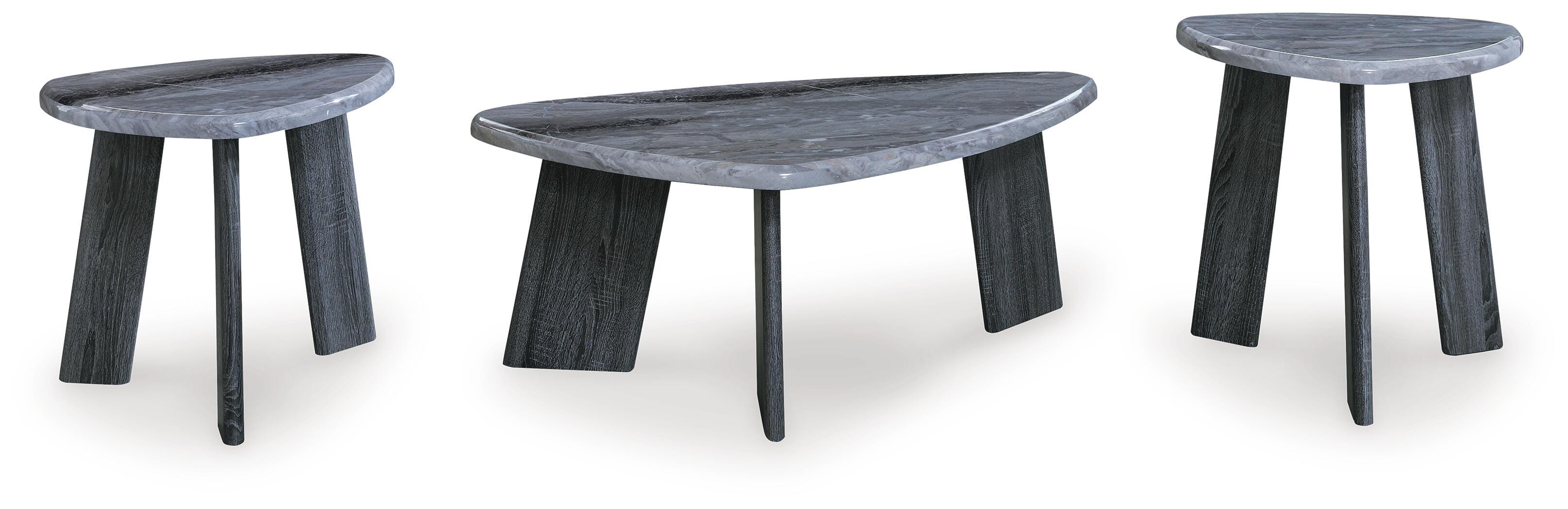 Bluebond Table (Set of 3) - Romeo & Juliet Furniture (Warren,MI)