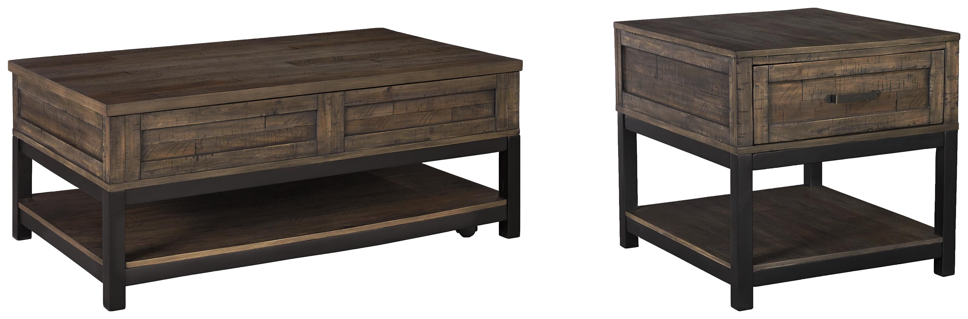 Johurst Table Set - Romeo & Juliet Furniture (Warren,MI)