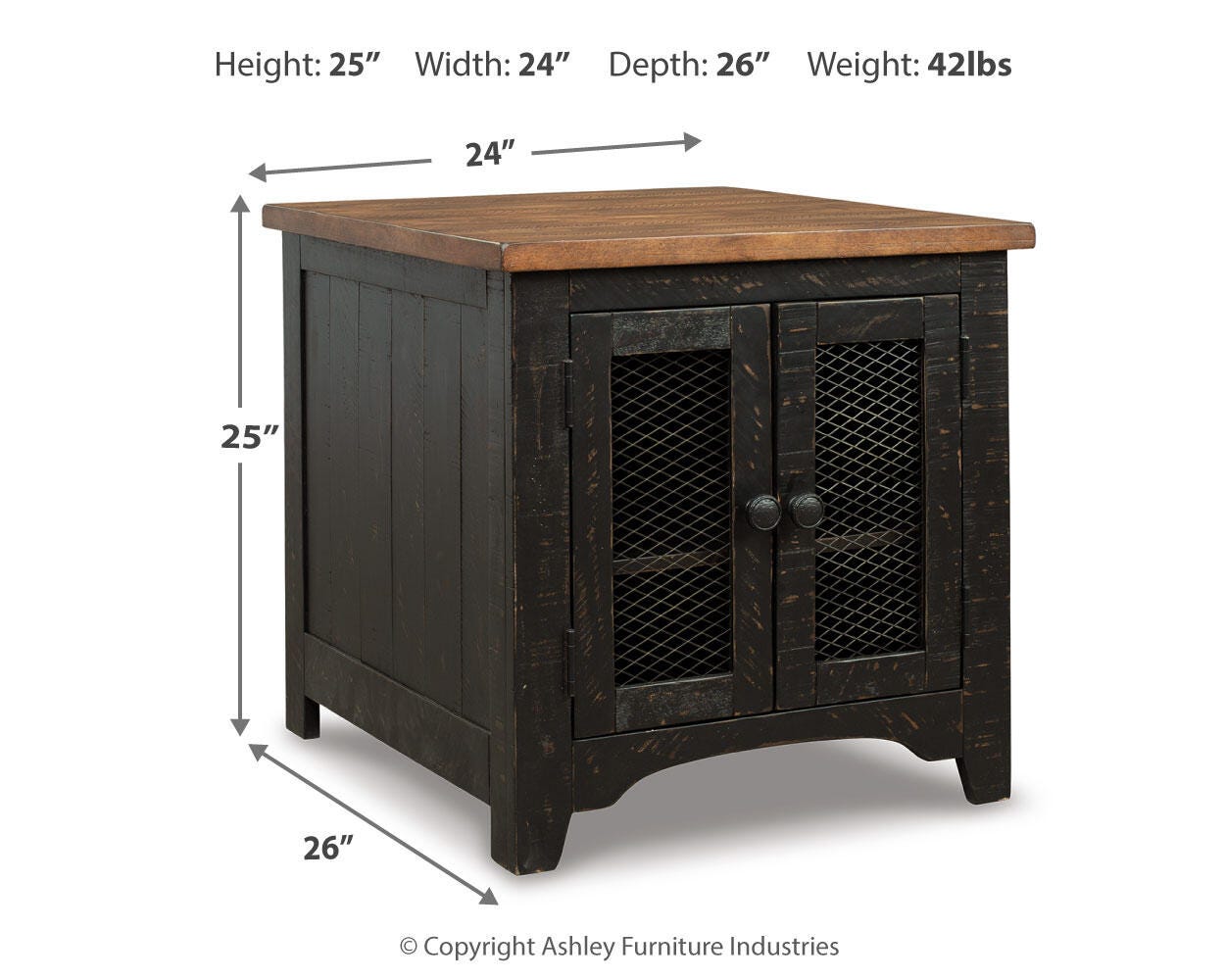Valebeck End Table Set - Romeo & Juliet Furniture (Warren,MI)