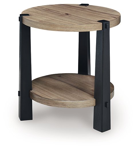 Ridgester End Table - Romeo & Juliet Furniture (Warren,MI)