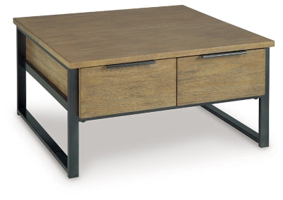 Montia Lift-Top Coffee Table - Romeo & Juliet Furniture (Warren,MI)