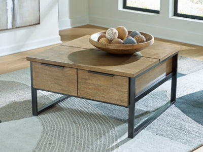 Montia Lift-Top Coffee Table - Romeo & Juliet Furniture (Warren,MI)