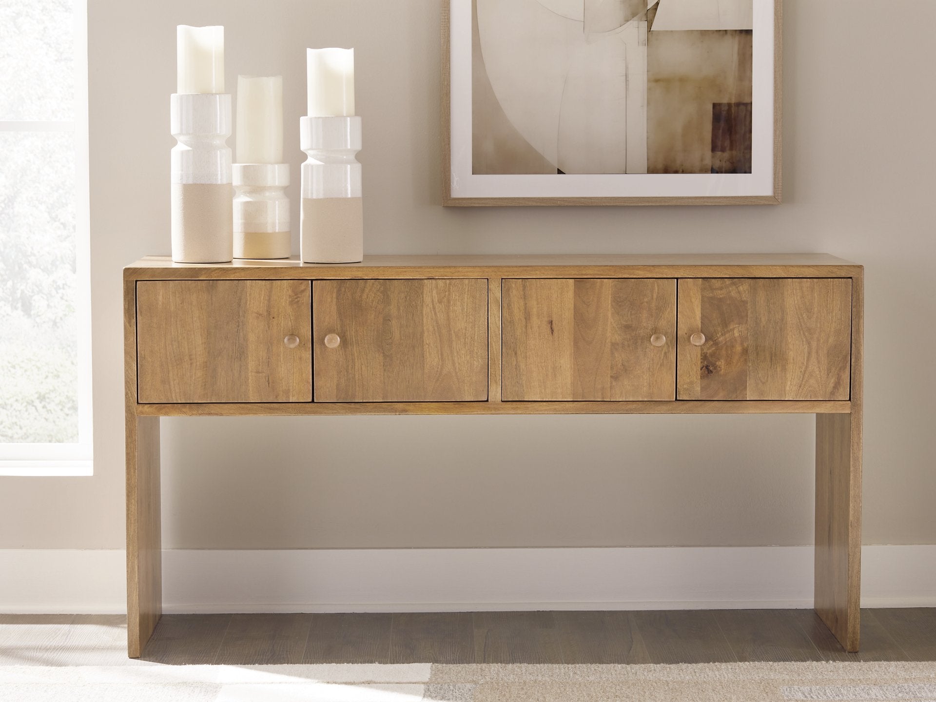 Ella Grove Console - Romeo & Juliet Furniture (Warren,MI)