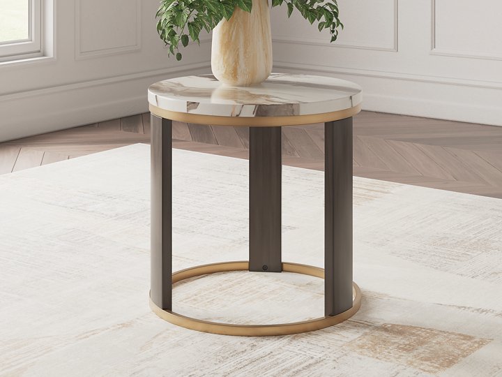 Jazmore End Table - Romeo & Juliet Furniture (Warren,MI)