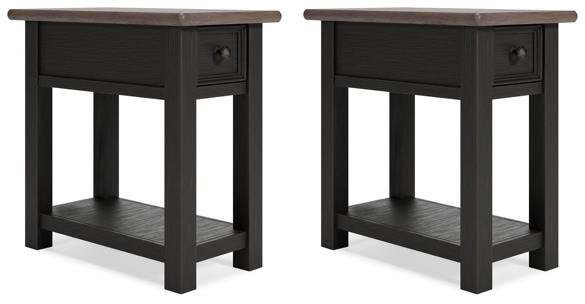 Tyler Creek End Table Set - Romeo & Juliet Furniture (Warren,MI)
