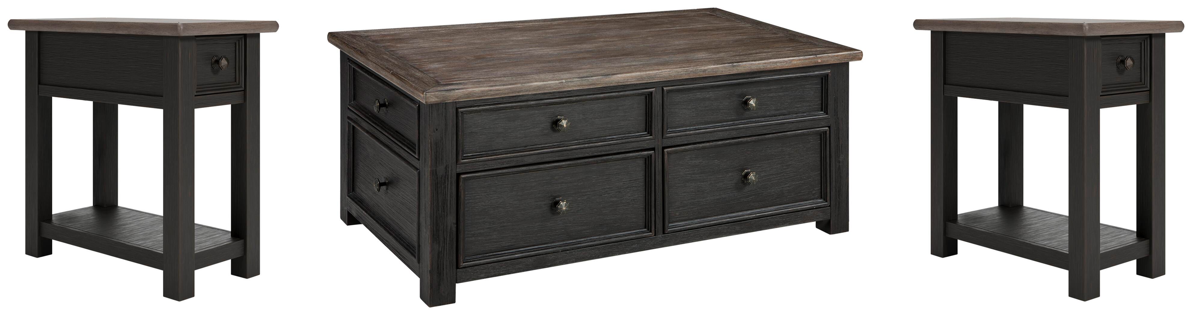 Tyler Creek Occasional Table Set - Romeo & Juliet Furniture (Warren,MI)