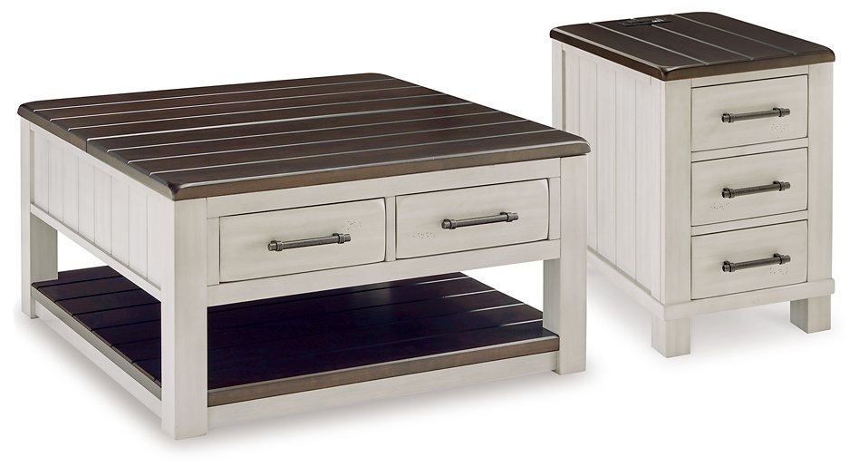 Darborn Occasional Table Set - Romeo & Juliet Furniture (Warren,MI)