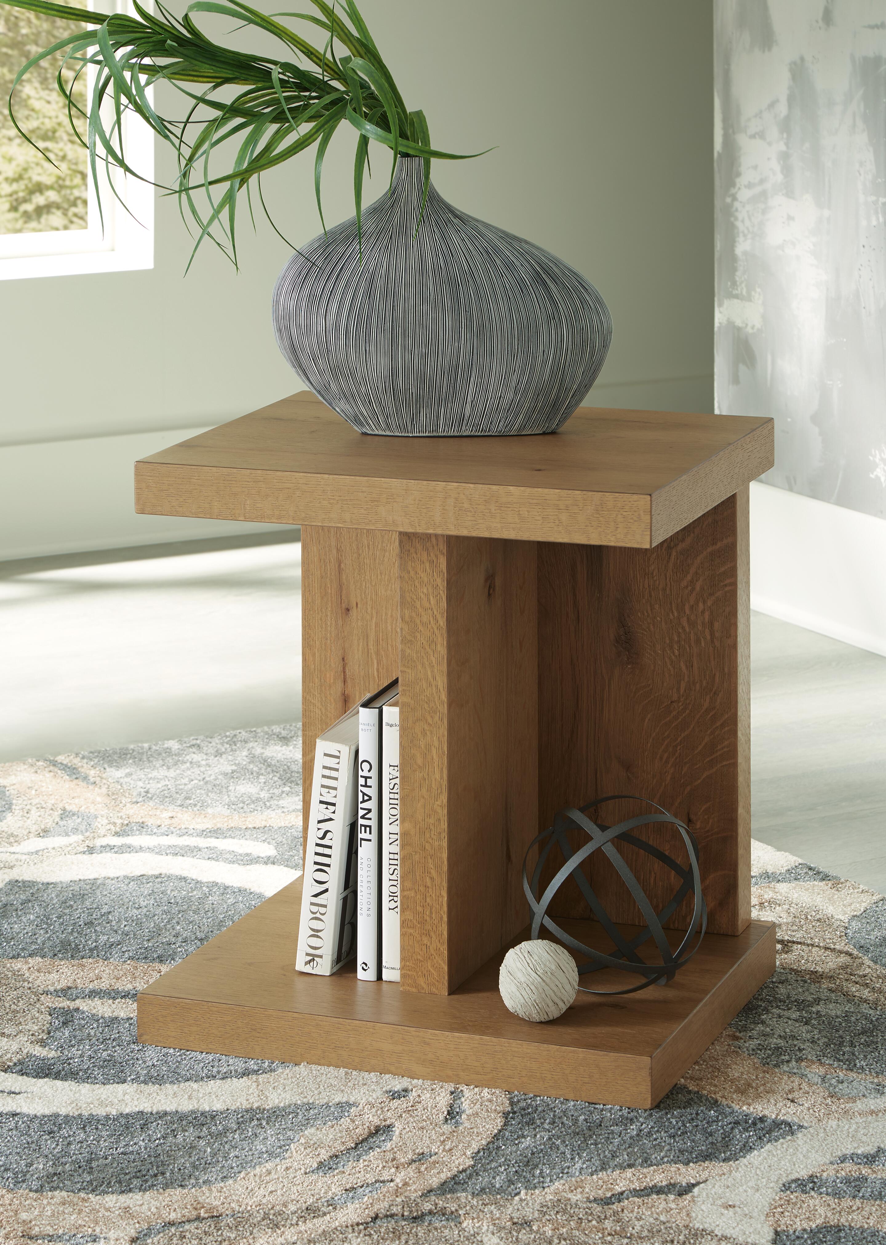 Brinstead Chairside End Table - Romeo & Juliet Furniture (Warren,MI)