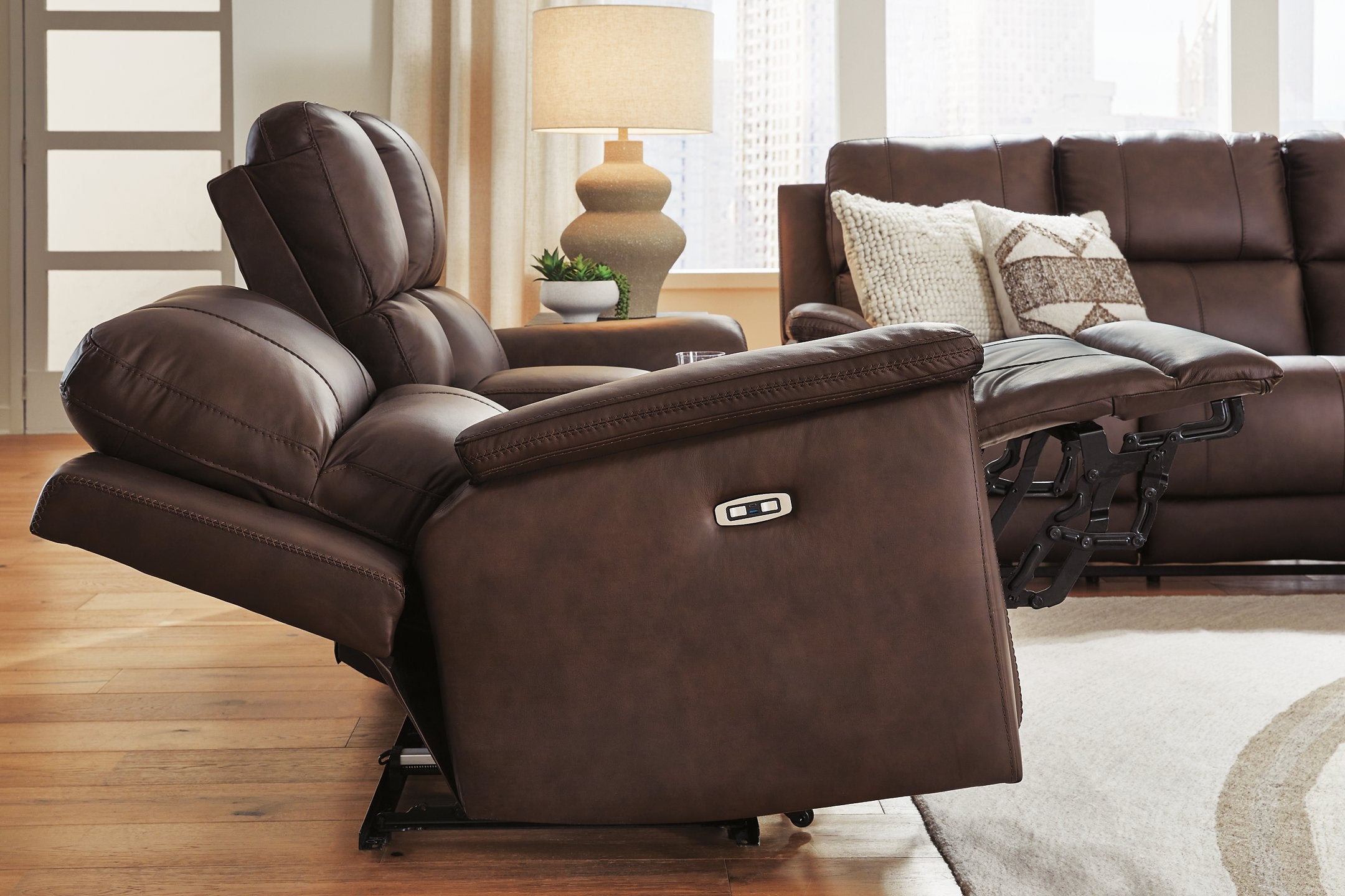 Bleckley Power Reclining Sofa - Romeo & Juliet Furniture (Warren,MI)