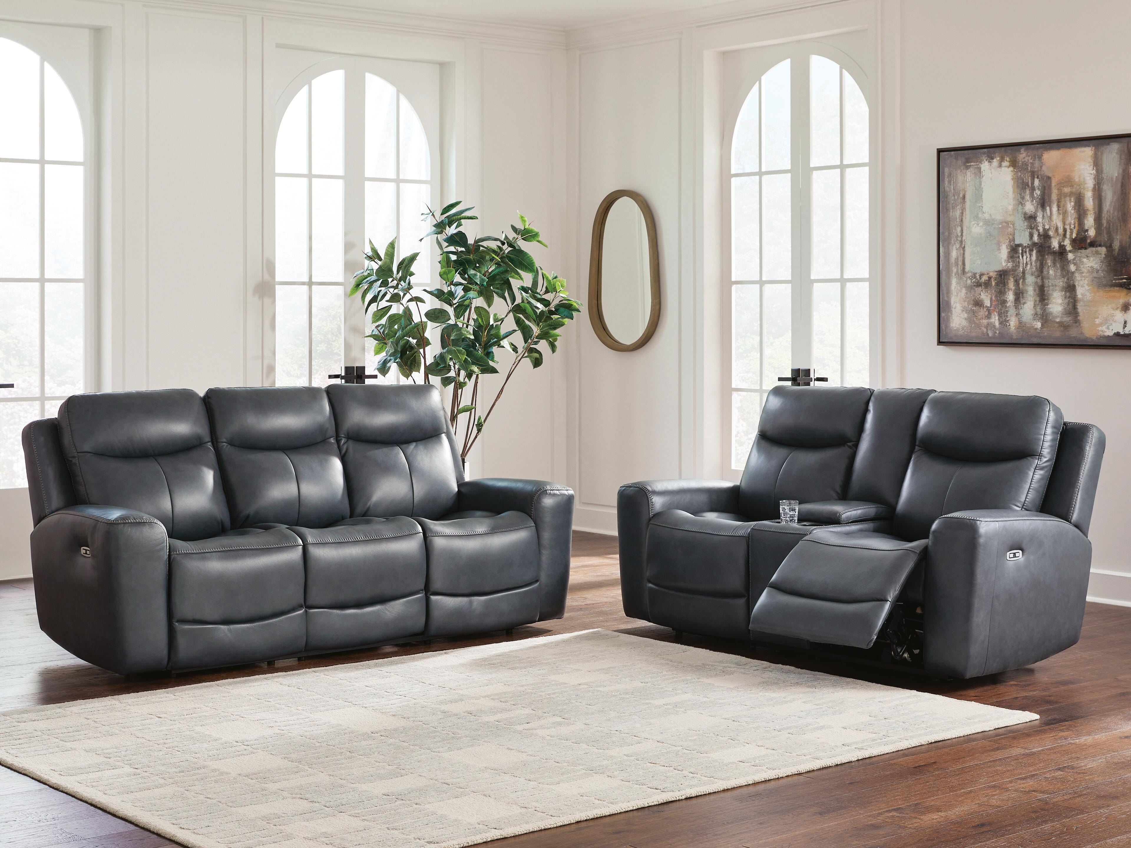 Bexhurst Reclining Living Room Set - Romeo & Juliet Furniture (Warren,MI)