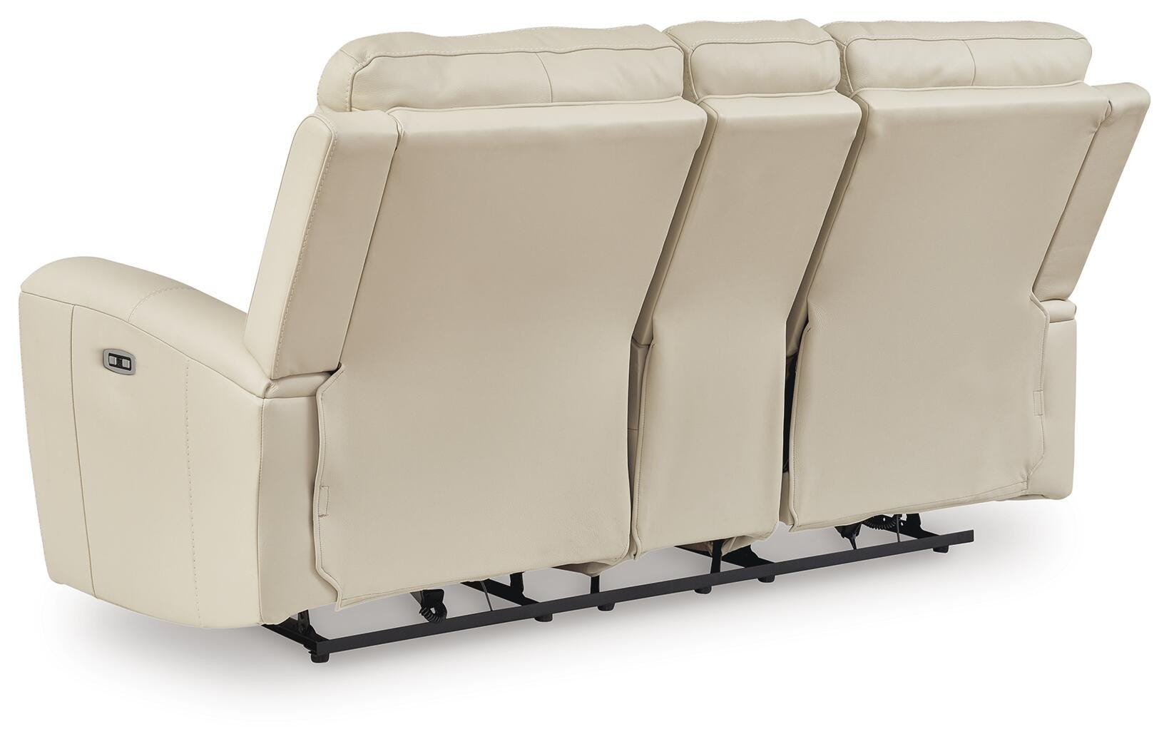 Dahlmoore Power Reclining Loveseat with Console - Romeo & Juliet Furniture (Warren,MI)