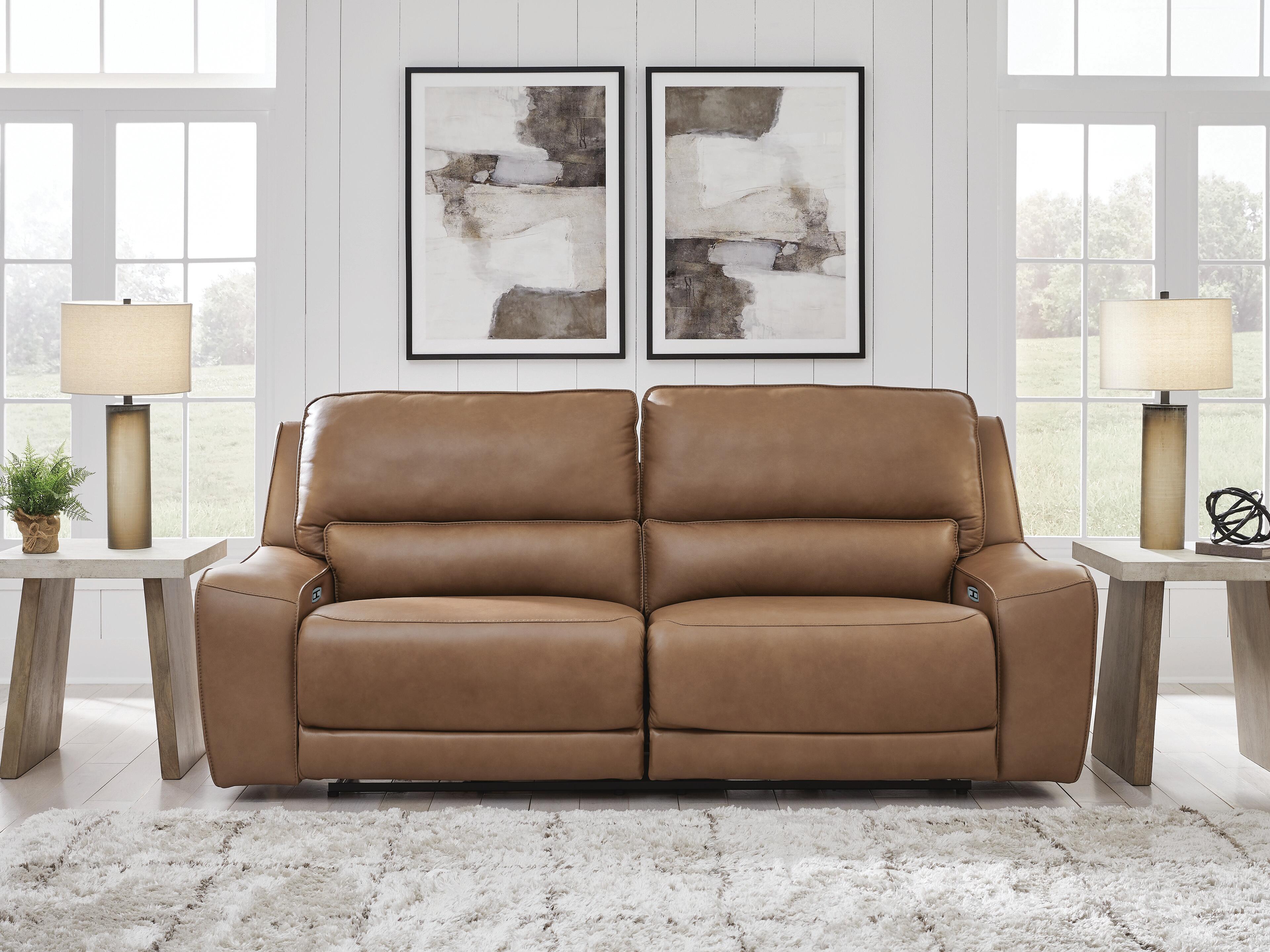 DeepWakes Power Reclining Sofa - Romeo & Juliet Furniture (Warren,MI)