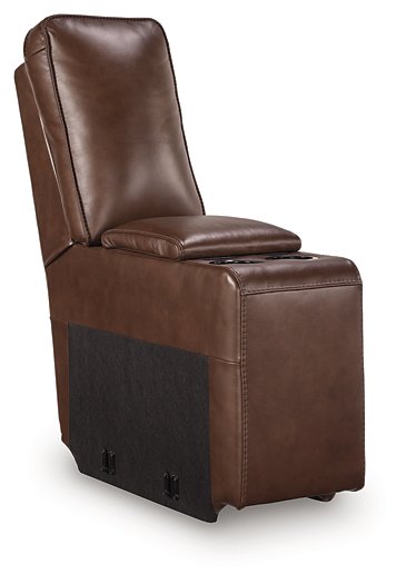 DeepWakes Power Reclining Sectional with Chaise - Romeo & Juliet Furniture (Warren,MI)