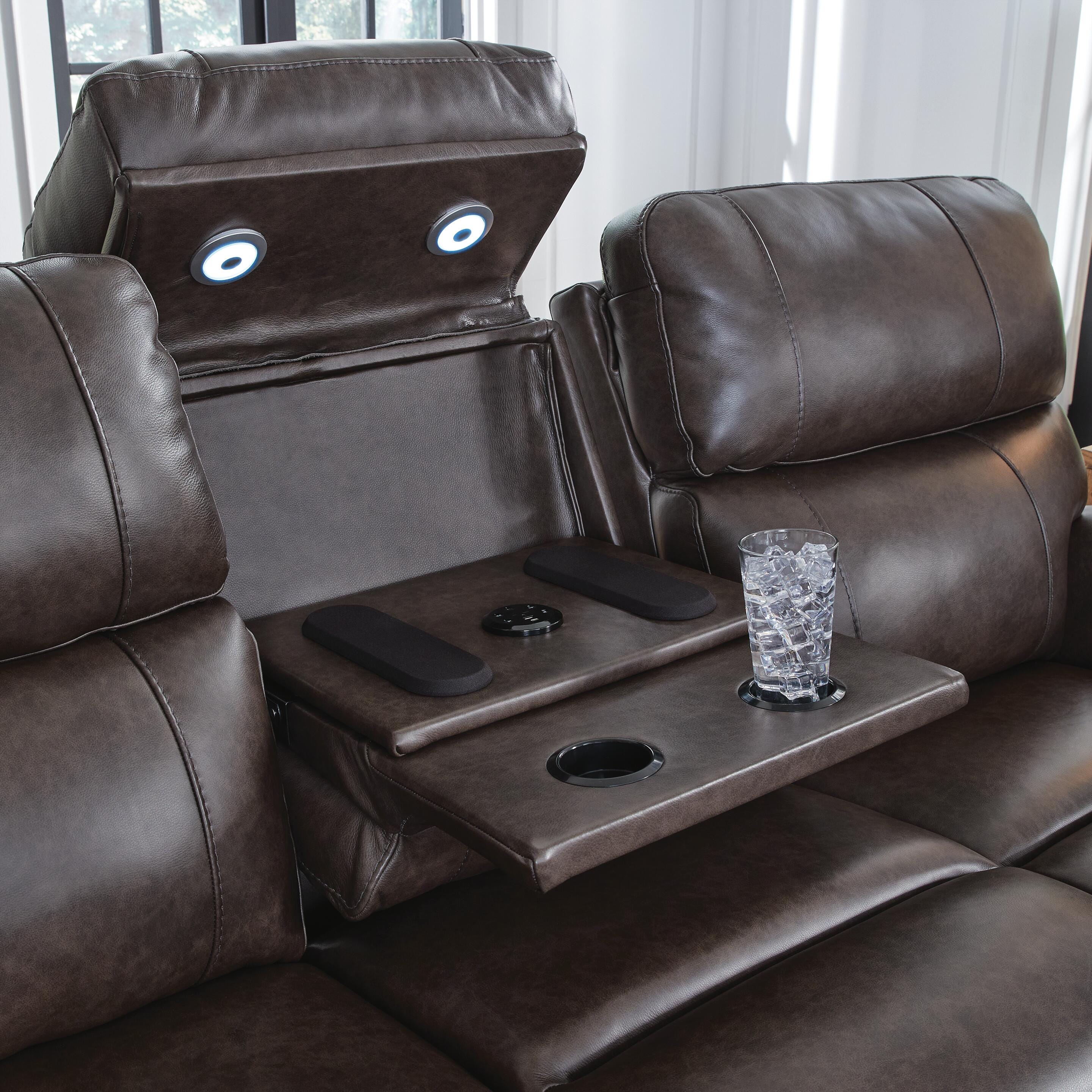 Crossplex Power Reclining Sofa - Romeo & Juliet Furniture (Warren,MI)