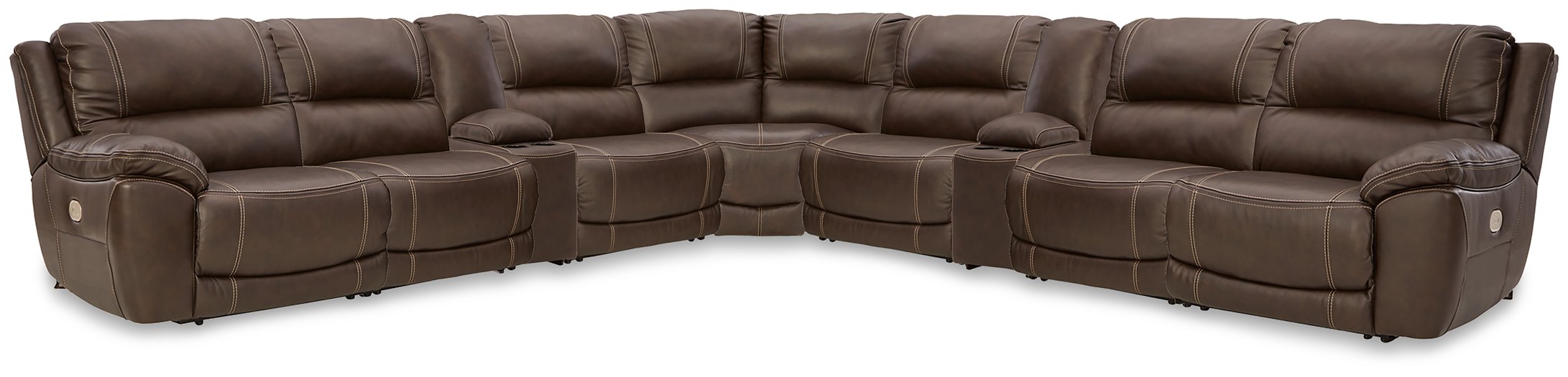 Dunleith Power Reclining Sectional - Romeo & Juliet Furniture (Warren,MI)