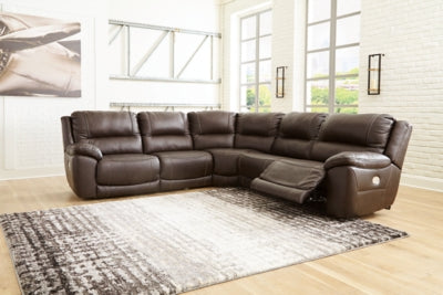 Dunleith Power Reclining Sectional - Romeo & Juliet Furniture (Warren,MI)