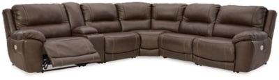 Dunleith Power Reclining Sectional - Romeo & Juliet Furniture (Warren,MI)