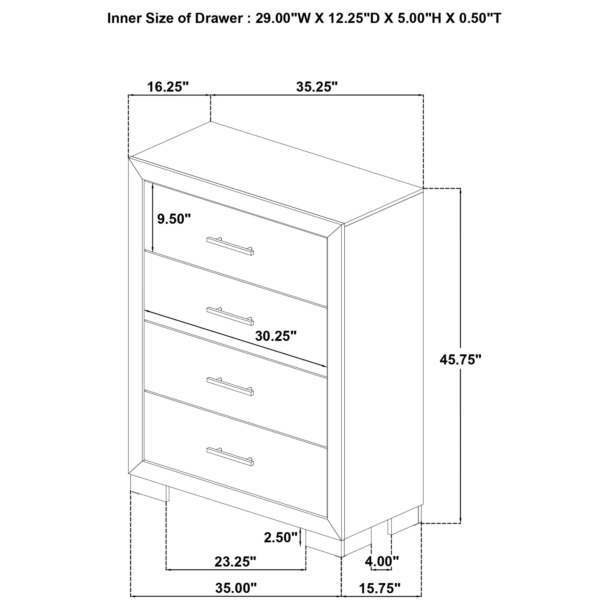 Arielle Chest of Drawers
